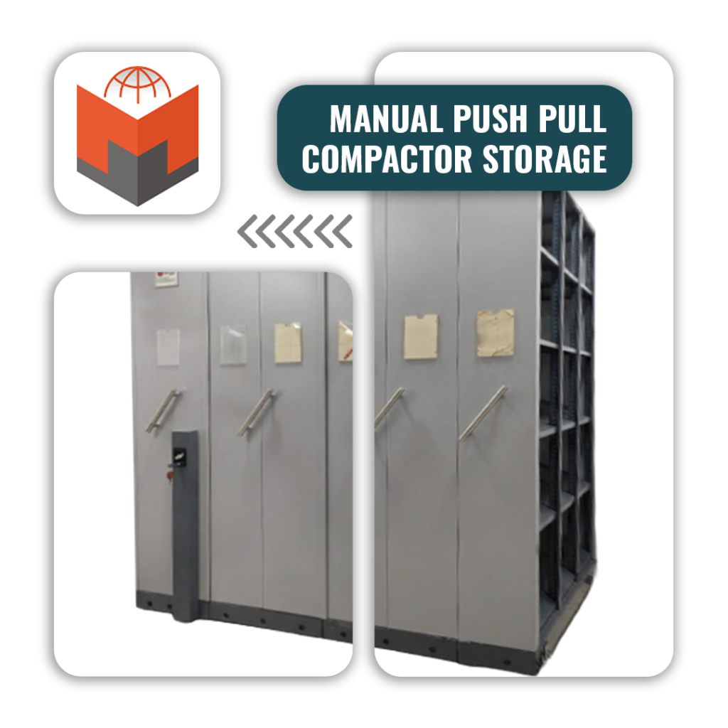 Manual Push Pull Compactor Storage - Myriad Storage System LLP