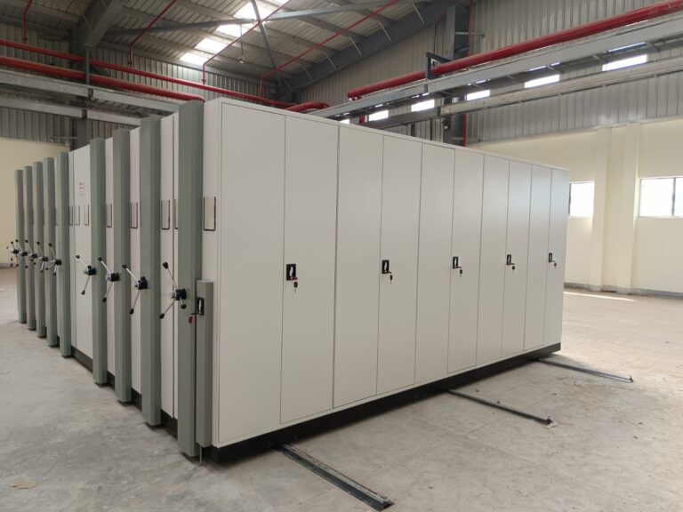 Case Study 3 mobile compactor storage system India Myriad Storage System
