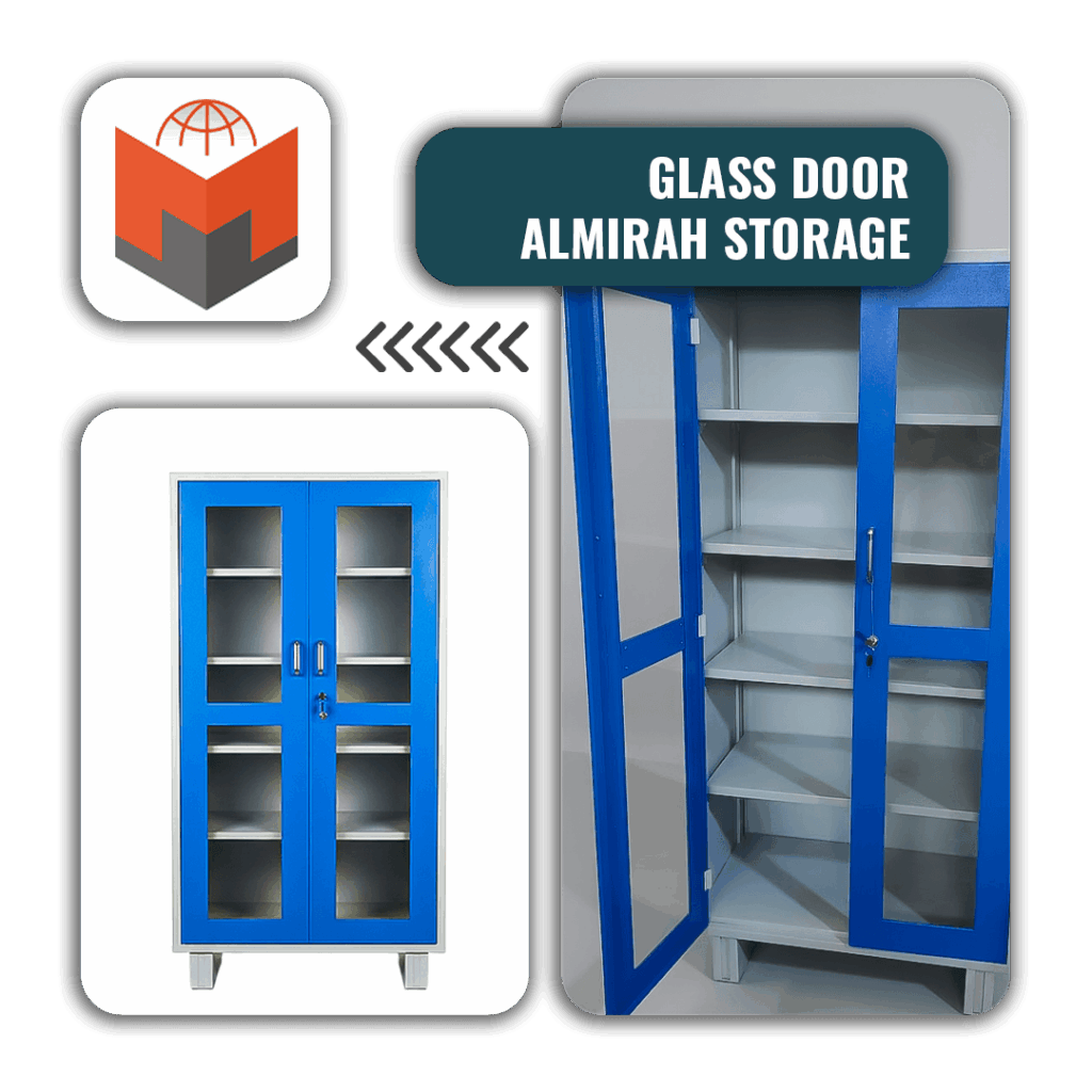 Glass Door Almirah - Myriad Storage System LLP