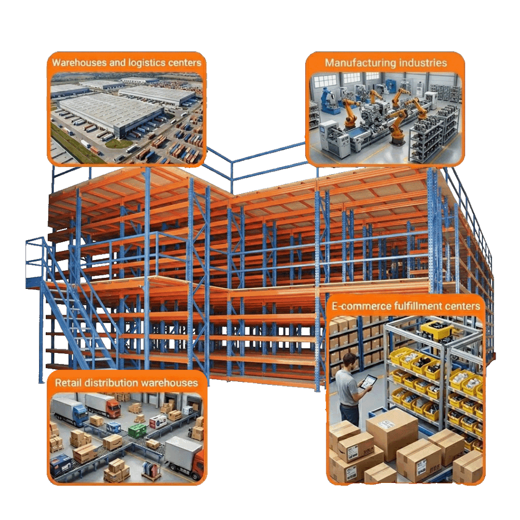 Mezzanine Storage Systems - Myriad Storage System LLP