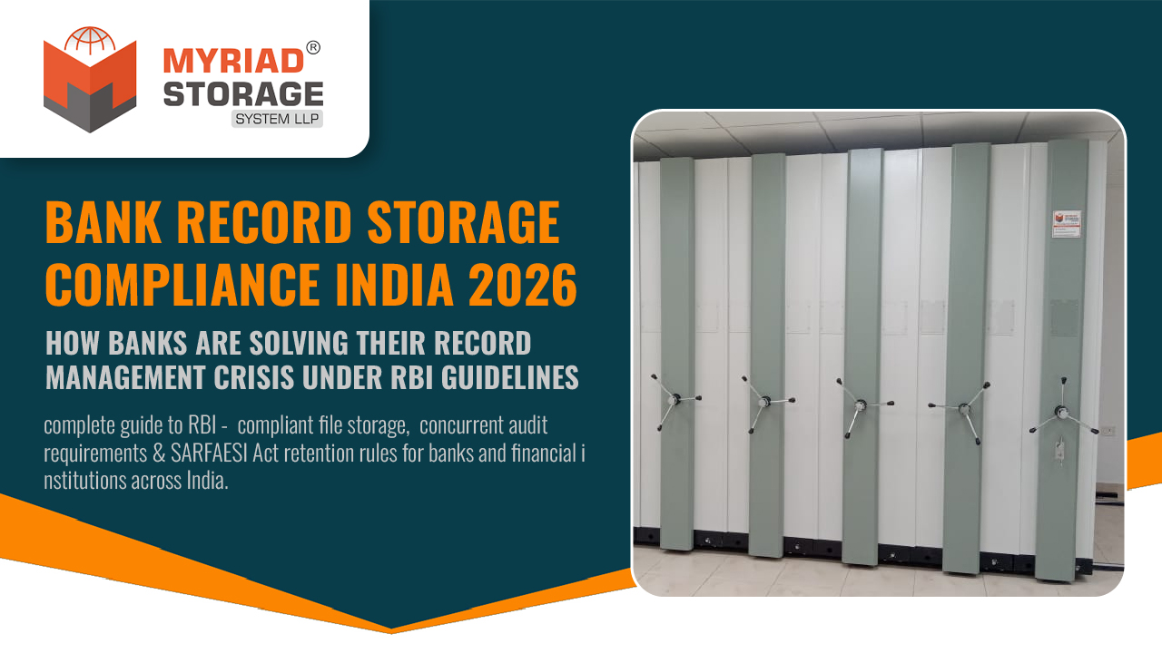 You are currently viewing Banking & Finance Storage Compliance Guide: How Banks Are Solving Record Management Under RBI Guidelines in India 2026