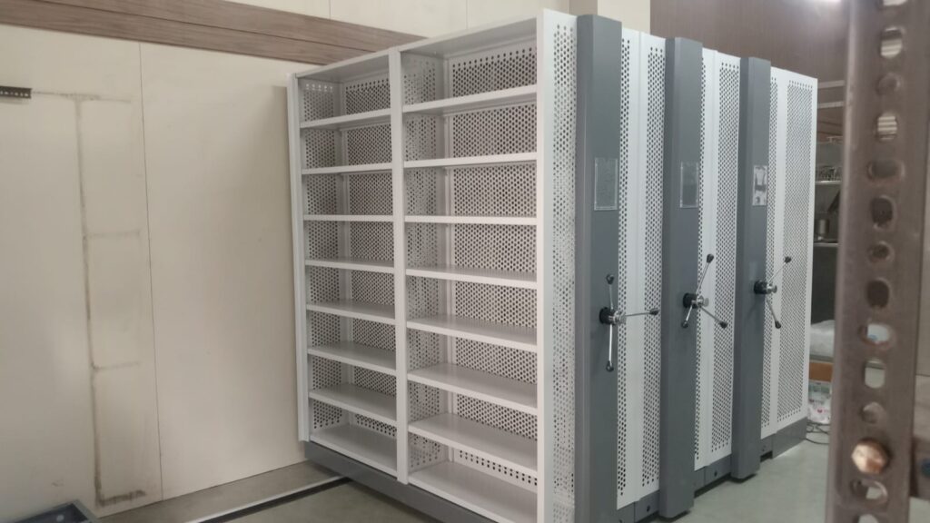 Perforated compactor storage system