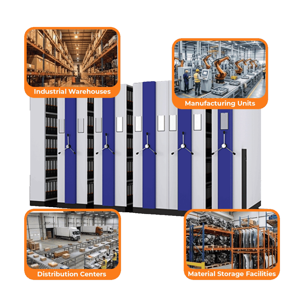 mobile compactor storage system applications
